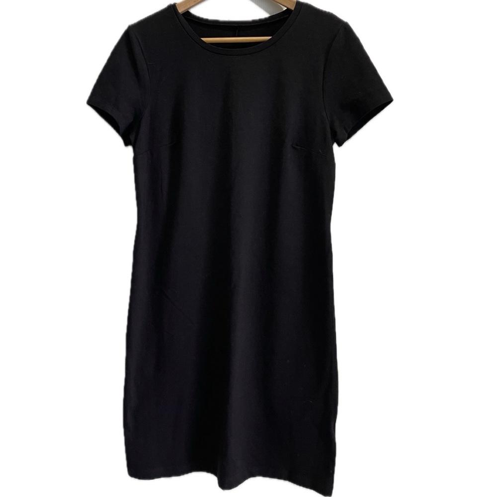 NWOT-Sz.S-T-Shirt Dress-Black with stretch